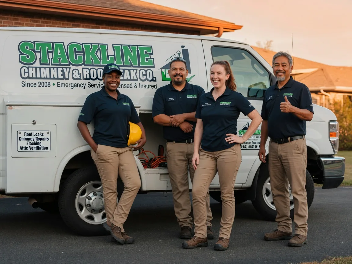 Chimney flashing repair company in Sarita, TX